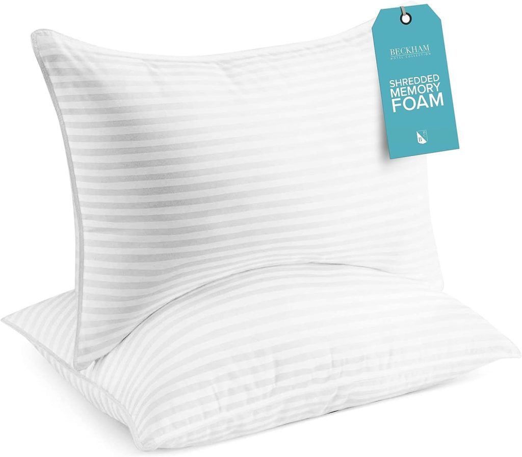 Beckham shredded memory foam pillow - View 2
